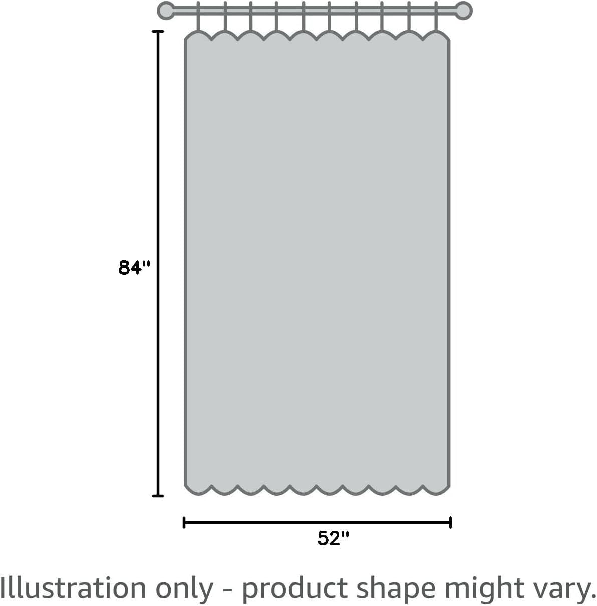 MIULEE 100% Blackout Linen Curtains for Bedroom 52x84 Inches Natural Beige