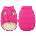 ASENKU Dog Winter Coat Dog Fleece Puffer Jacket for Small Medium Large Dogs