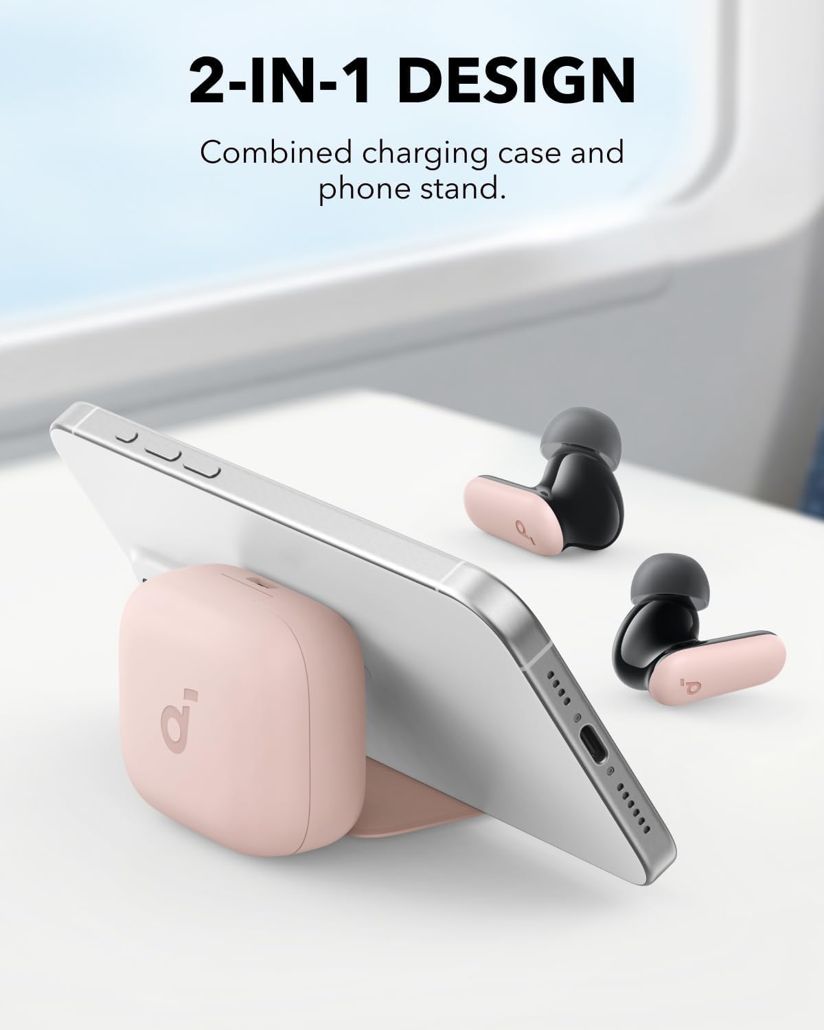 Soundcore P30i by Anker Noise Cancelling Earbuds, Hands-Free Viewing