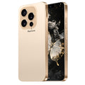 Nawfait 16 PM Smartphone Unlocked Cell Phone, 6.99“ HD Screen5G Phone, 16+512GB phoneunlocked, Android 14.0, 68+108MP Zoom Camera, Fingerprint Button Unlock-and take Photos (Gold)