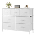 OLIXIS 7 Drawer Fabric Dresser, Storage Tower for Bedroom and Closet