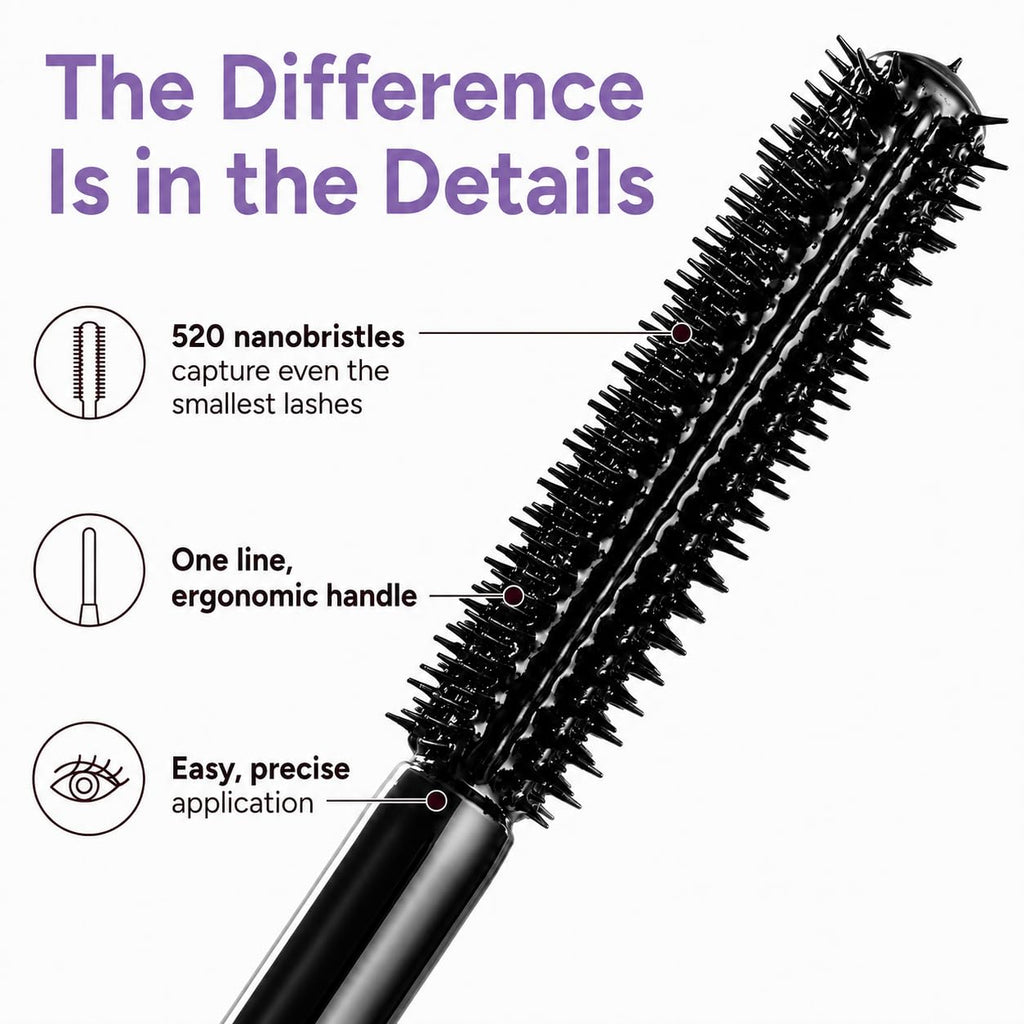 Facelove EVERLOVE Tubing Mascara for Mature Women, Volume & Length