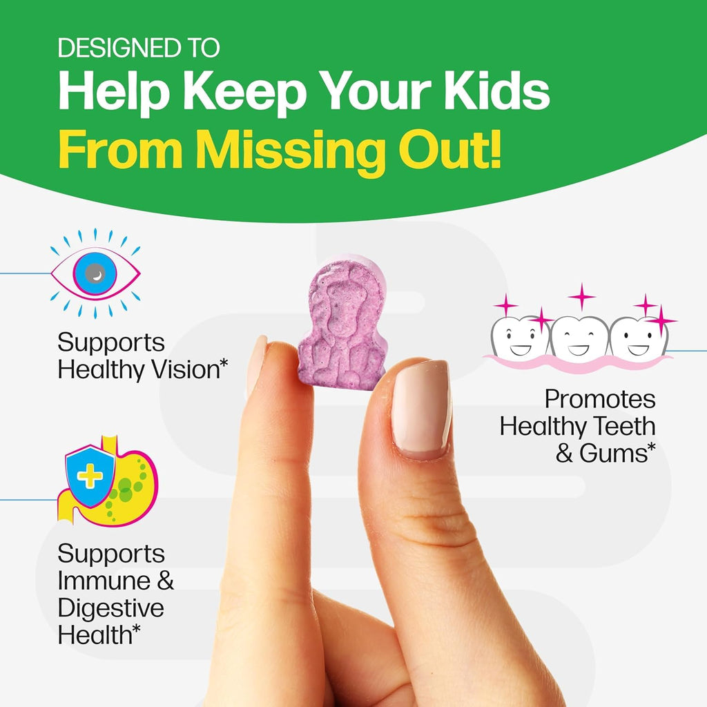 Culturelle Kids Multivitamin + Probiotic Chewable, Ages 3+, 50 Count