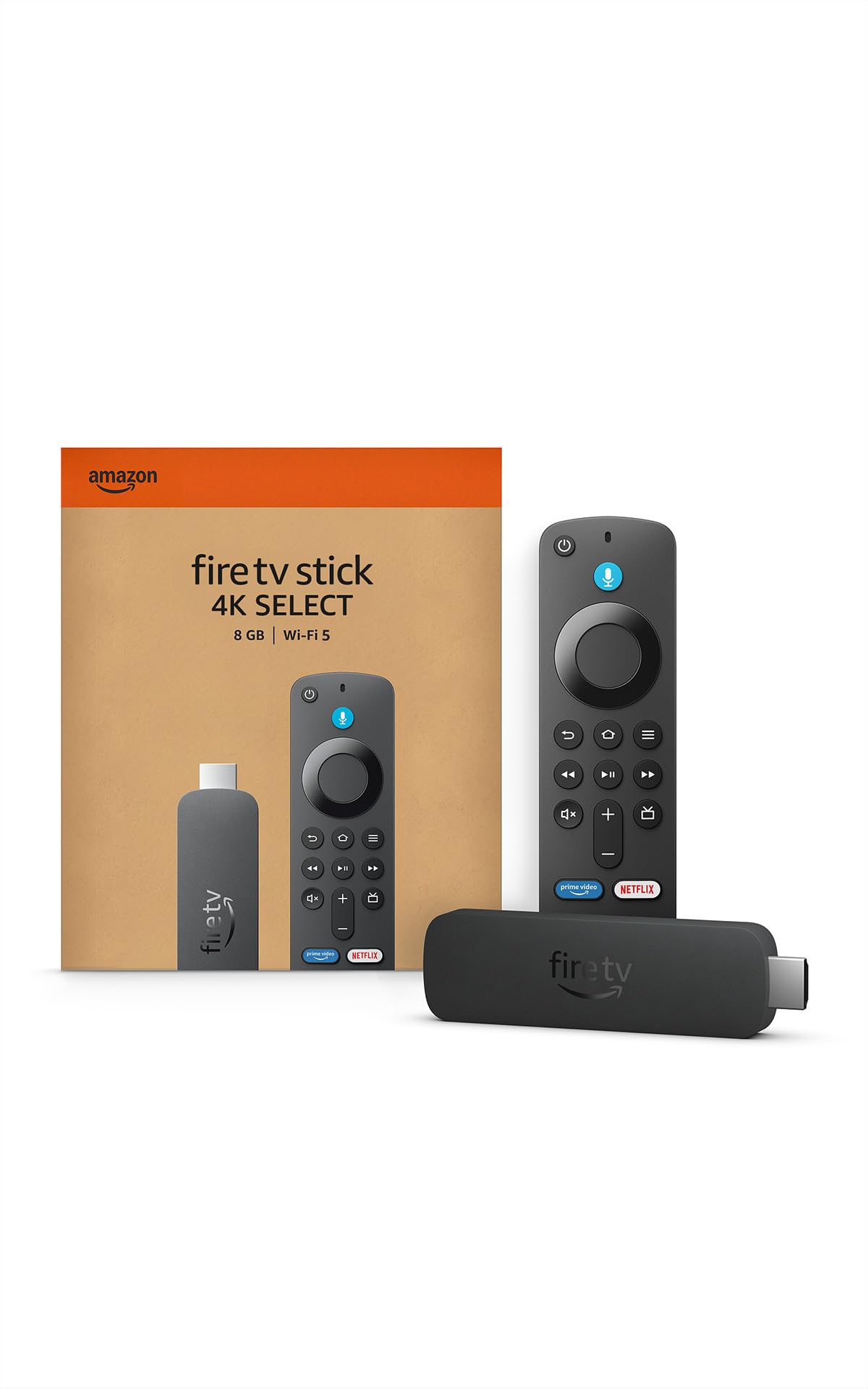 Amazon Fire TV Stick 4K Select (newest model), start streaming in 4K, AI-powered search, and free & live TV, find shows faster with Alexa+