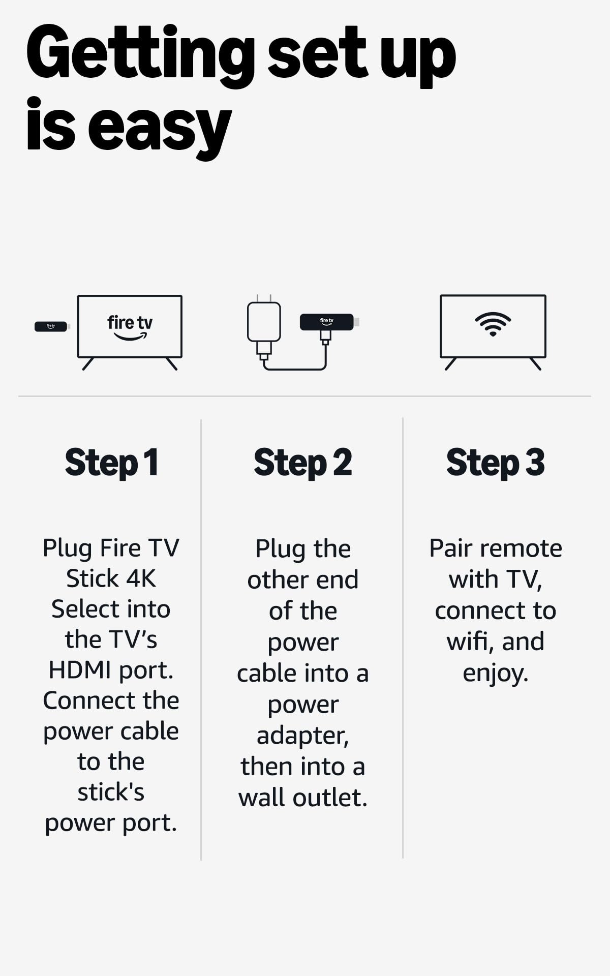 Amazon Fire TV Stick 4K Select (newest model), start streaming in 4K, AI-powered search, and free & live TV, find shows faster with Alexa+