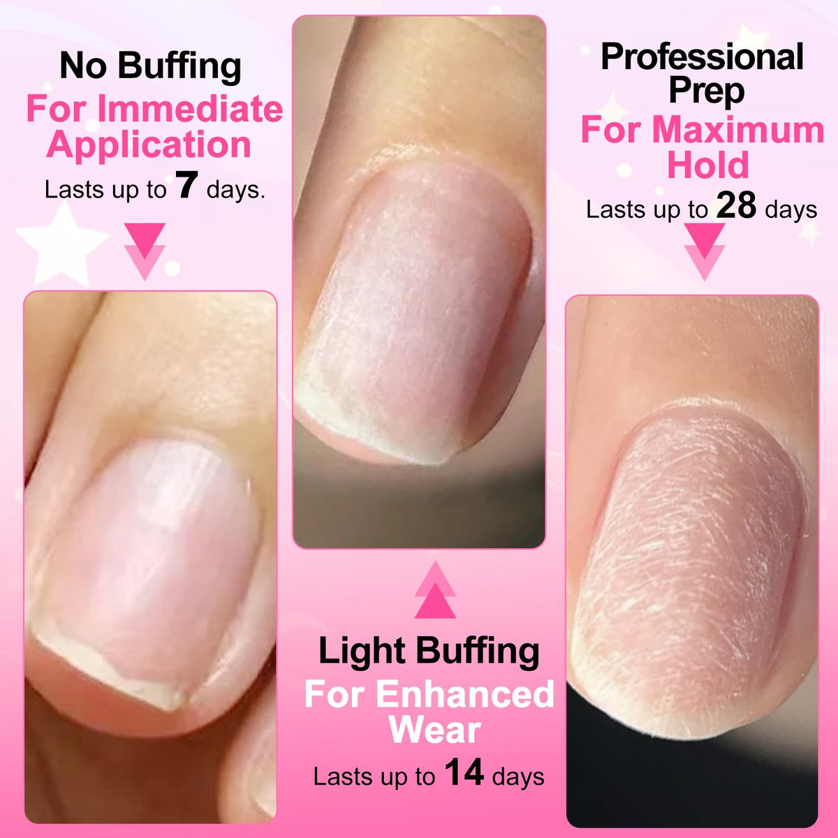 MEKK Nail Glue,Nail Glue for Press Ons & Acrylic Nail Tips,Pro-Strong Adhes