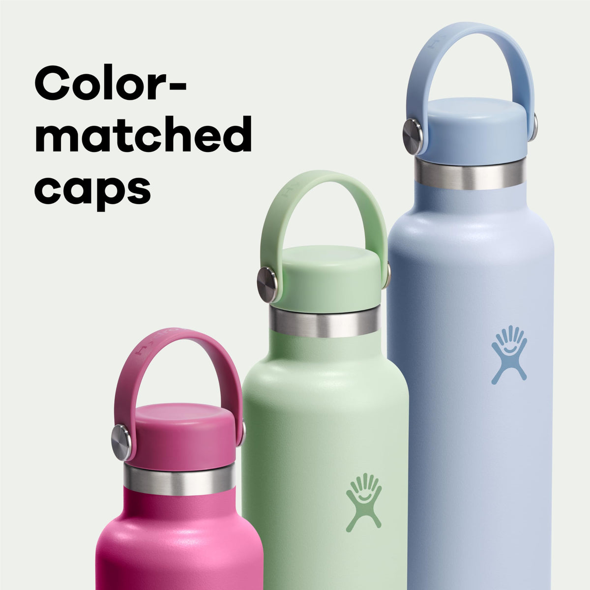 Hydro Flask Water Bottle - Insulated Stainless Steel - Non Spill, Leakproof in 21 Oz Beachplum Purple
