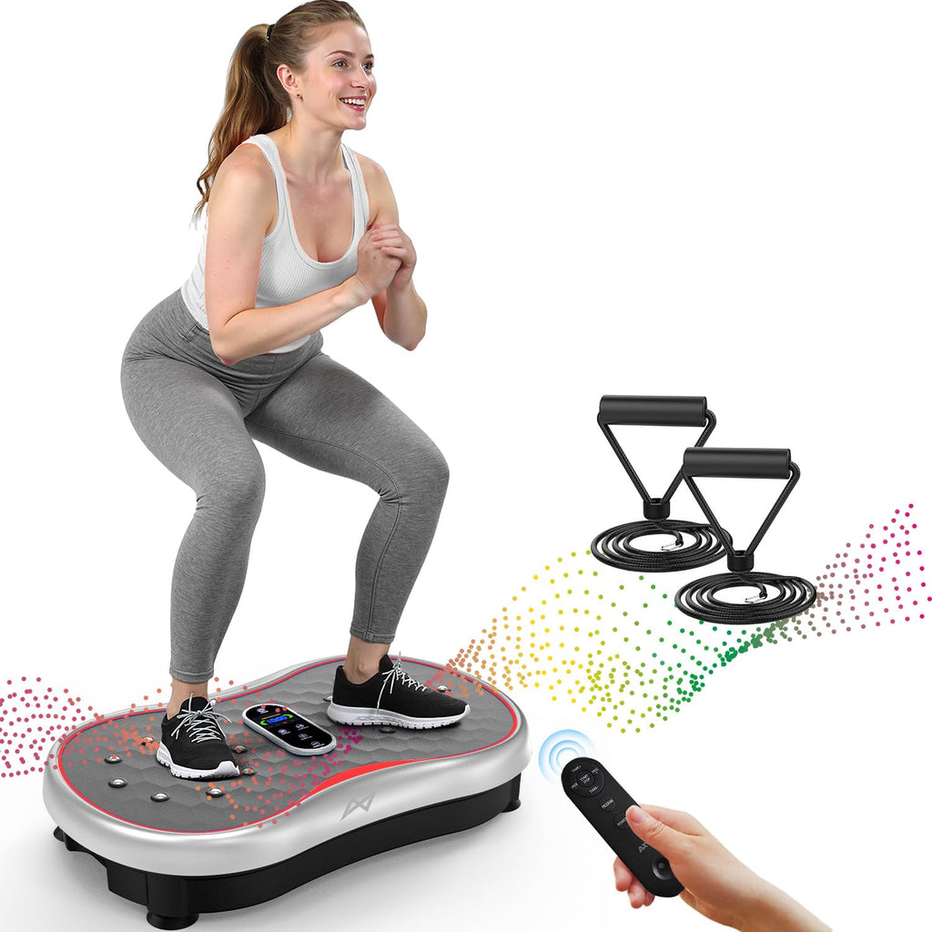 AXV Vibration Plate Exercise Machine Fitness Platform Body Vibrating Board