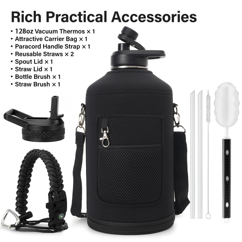 DYSANKY 1 Gallon Water Bottle Insulated