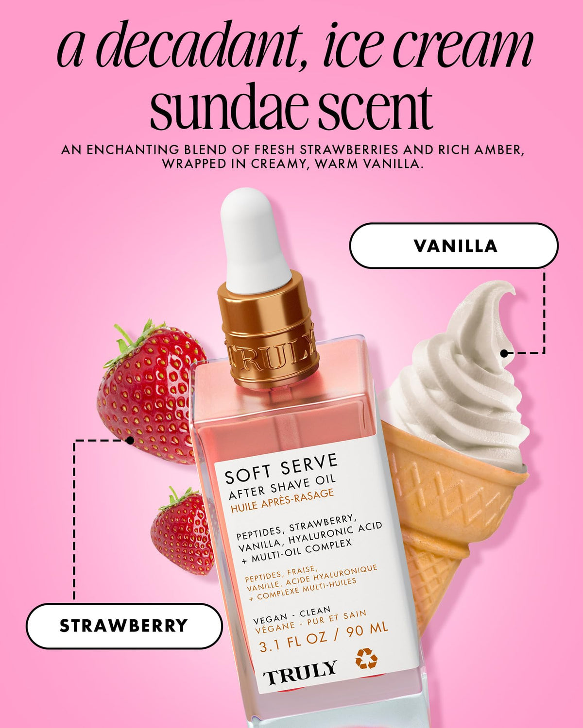 Truly Beauty Soft Serve After Shave Oil | Hydrating Treatment for Ingrowns