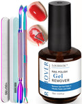 Gel Nail Polish Remover, 15ml Gel Remover for Nails No Need to Soak or Wrap
