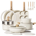 CAROTE 26pcs Pots and Pans Set Non Stick, Cookware Set Detachable Handle