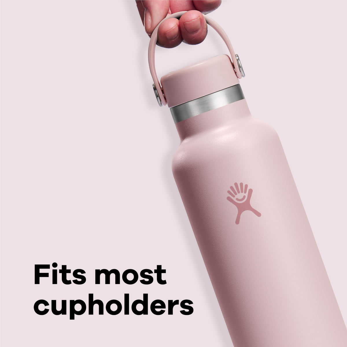 Hydro Flask Water Bottle - Insulated Stainless Steel - Non Spill, Leakproof in 21 Oz Beachplum Purple