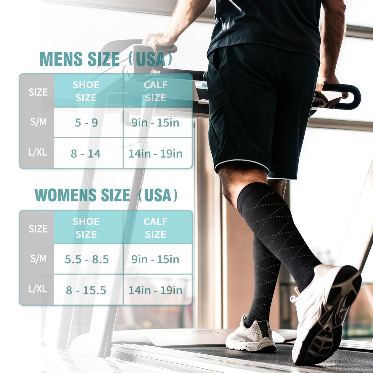 Copper Compression Socks for Women & Men (6 pairs) - Best Support for Nurses, Running, Hiking, Recovery