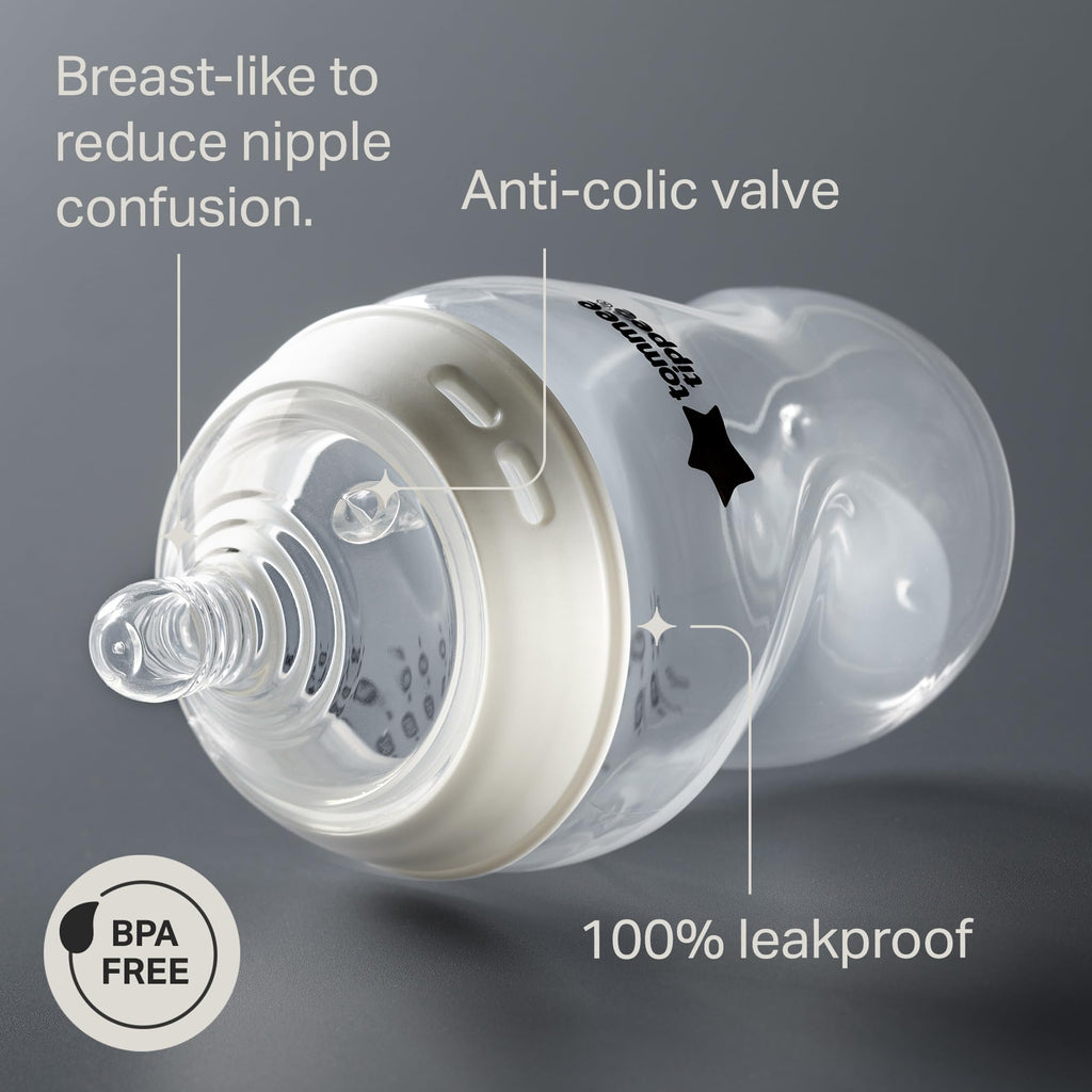 Tommee Tippee Natural Start Baby Bottle Kit for Newborns