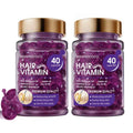 Amococo 2Packs Hair Oil 40 Capsules with Keratin, Argan Oil & Jojoba Oil, Nourishing & Strengthening Hair for Dry, Damaged Hair, Frizz Control & Softness for Women & Men