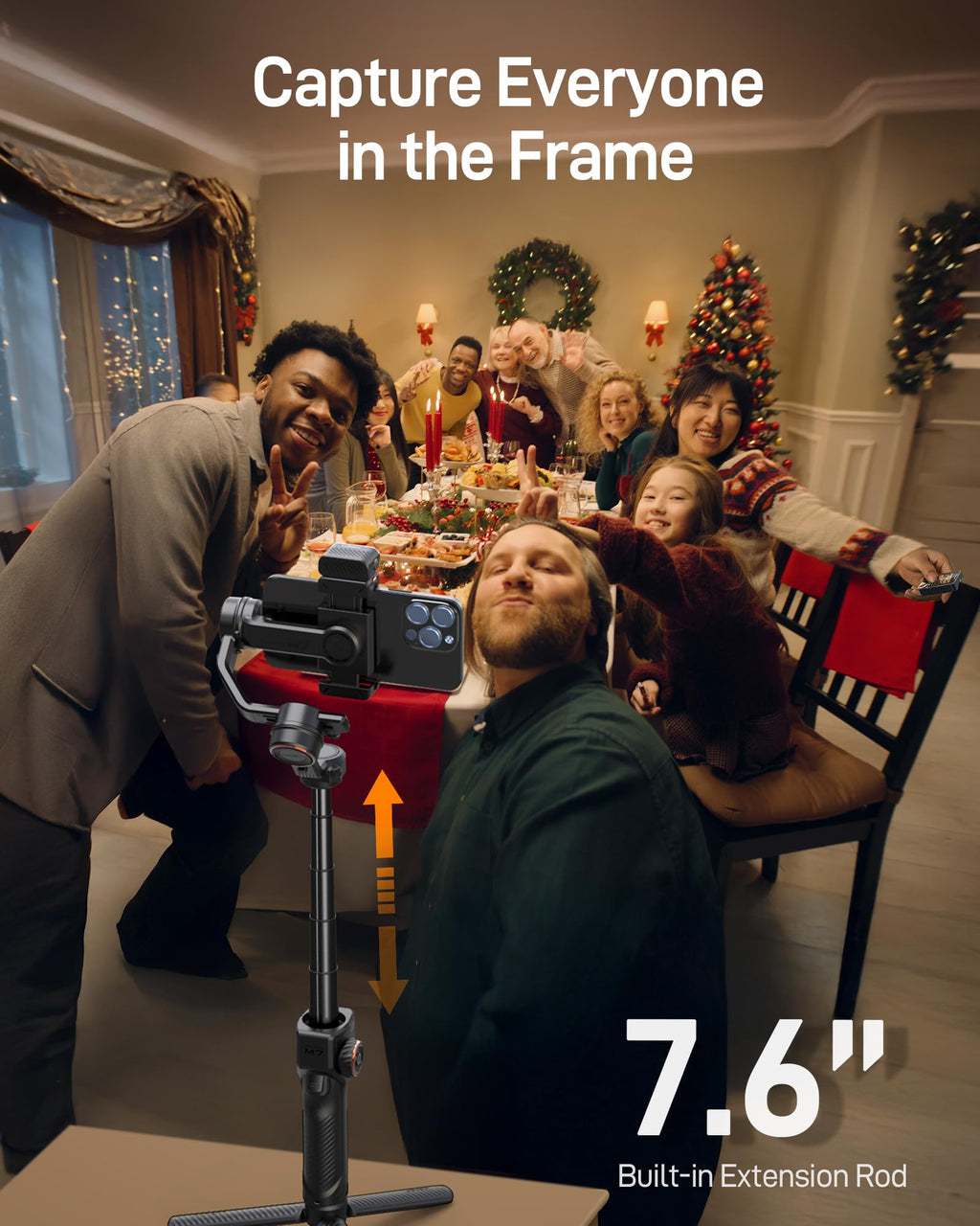 hohem iSteady M7 Gimbal Stabilizer for iPhone & Android, 3-Axis Gimbal
