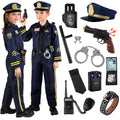 GIFTINBOX Police Costume for Kids, Kids Police Officer Costume Boys Girls