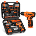 Thatool 139-Piece Home Tool Kit with 8V Cordless Drill and Storage Case