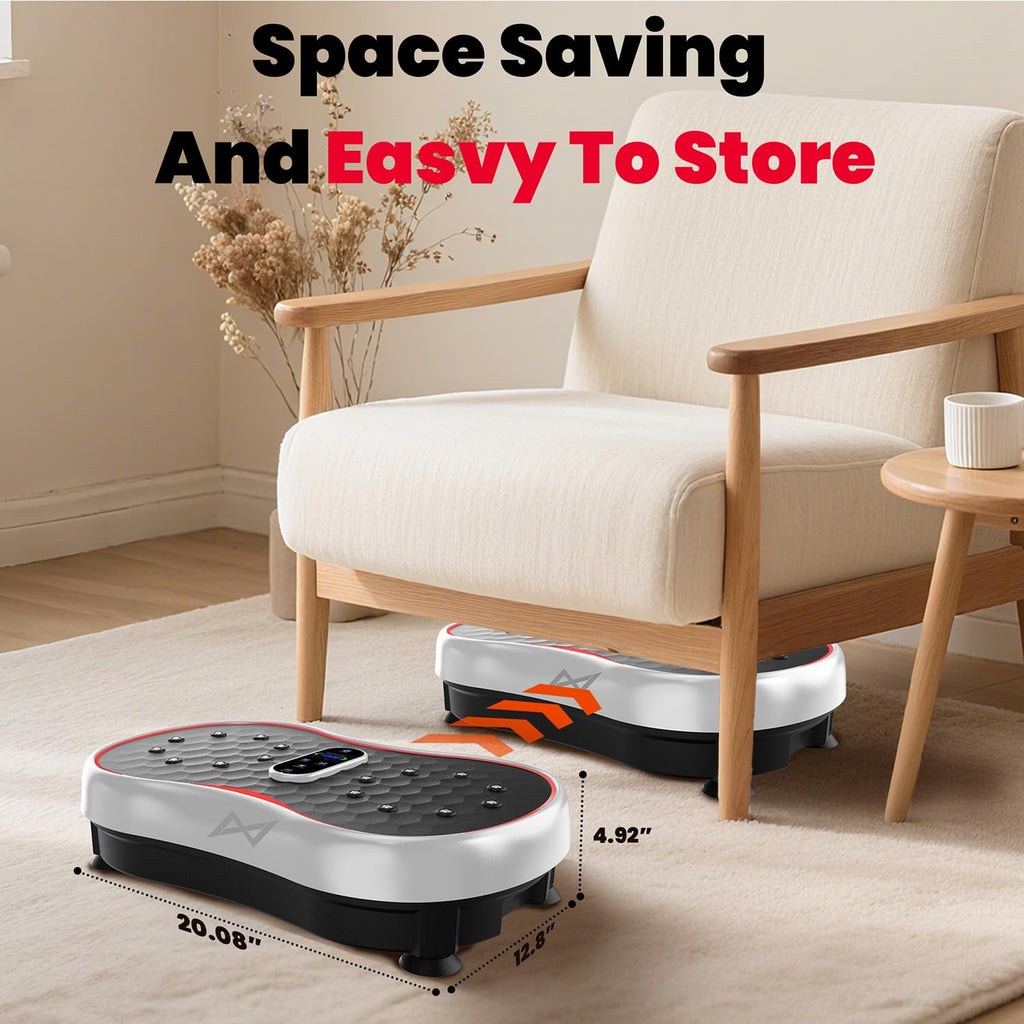 AXV Vibration Plate Exercise Machine Fitness Platform Body Vibrating Board