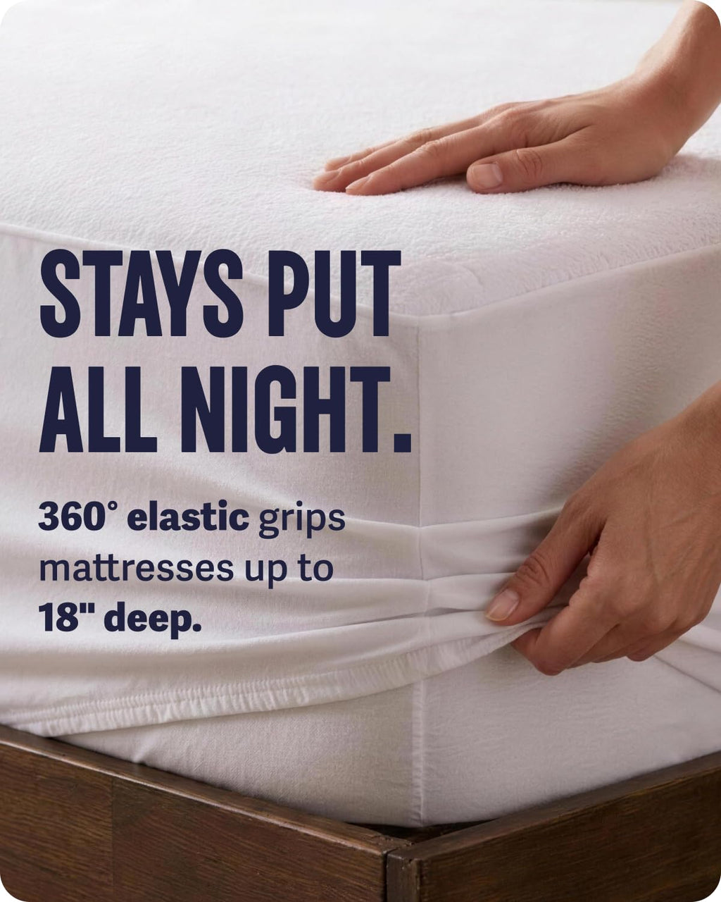 SafeRest Waterproof Queen Size Mattress Protector