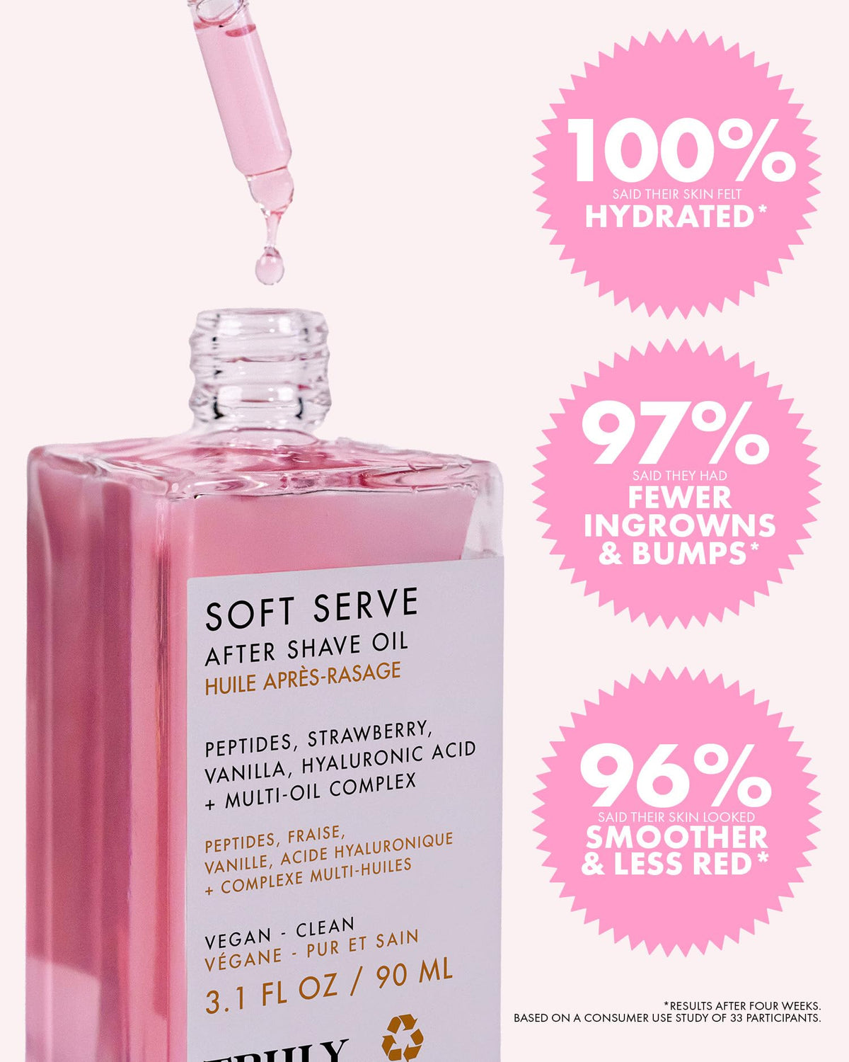 Truly Beauty Soft Serve After Shave Oil | Hydrating Treatment for Ingrowns