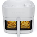 Chefman Crispinator Air Fryer 6-in-1 with 8 Qt capacity, 450°F Max Temp with TurboFry Pro Technology for Fast and Even Results, Viewing Window, Nonstick Ceramic Basket