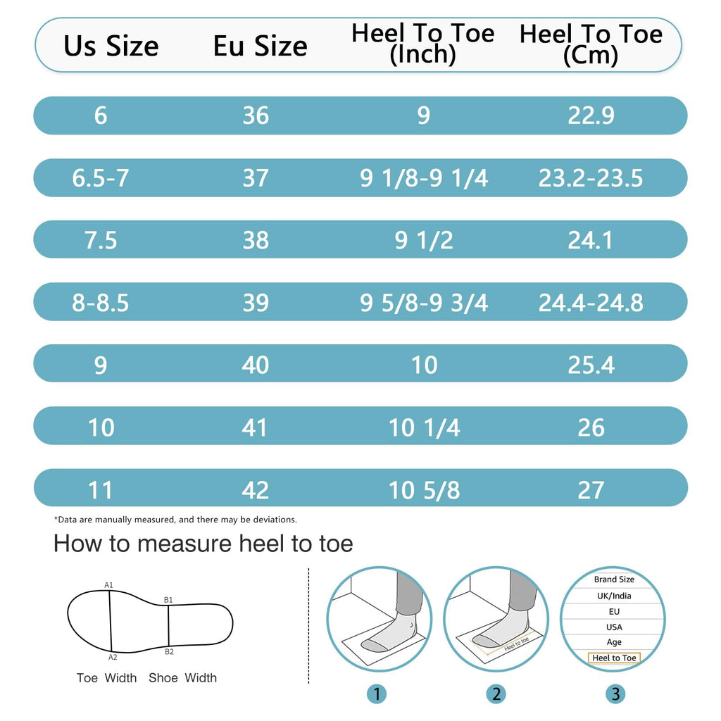 Goosecret Women's Platform Sandals Arch Support Comfortable Foam Slides