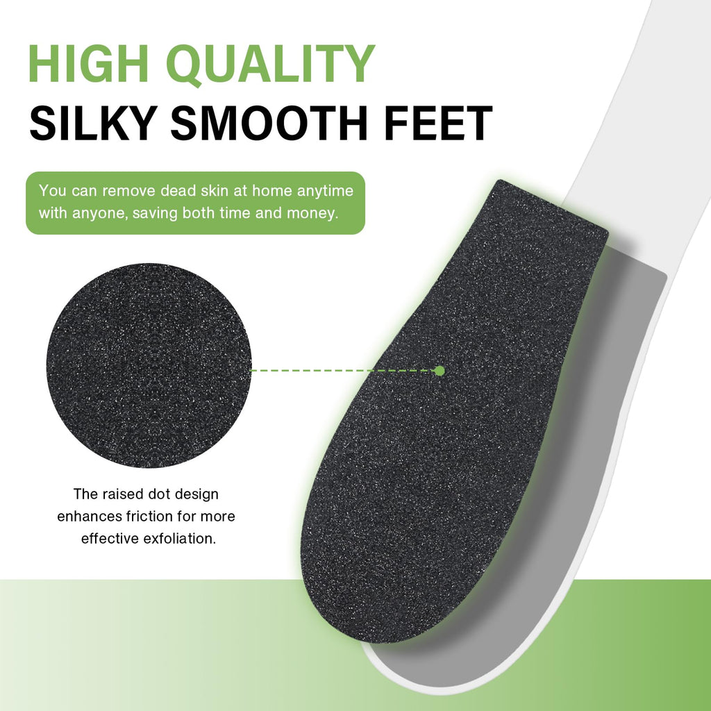 10 Pack Foot File,Foot Callus Remover Professional Sandpaper Pedicure Tools, Double Side Foot Scrubber, Sander for Dead Skin Foot Rasp Pedicure for Women Mother Manicure Beauty Shop Spa