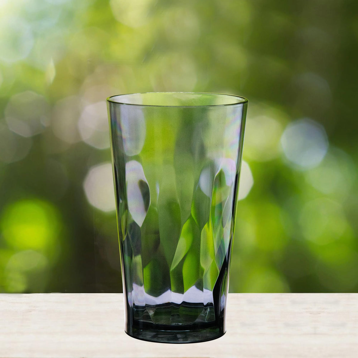 JGIRL Unbreakable Plastic Drinking Glasses,Set of 6,16 Ounces (Grey)