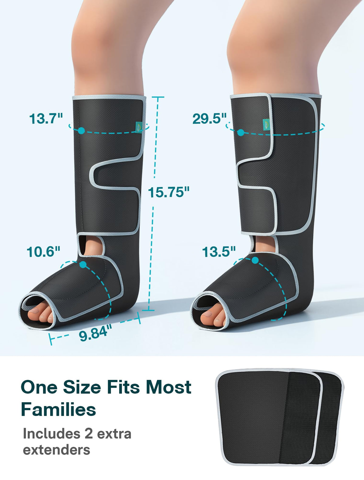ALLJOY Leg Massager for Circulation and Pain Relief FSA,Gifts for Men Women