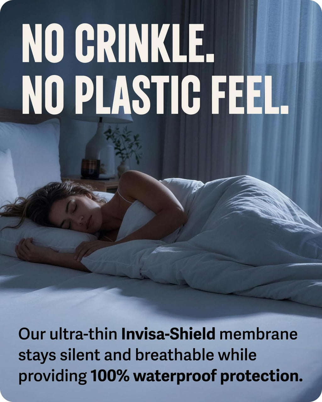 SafeRest Sleepure Waterproof Mattress Protector King Size