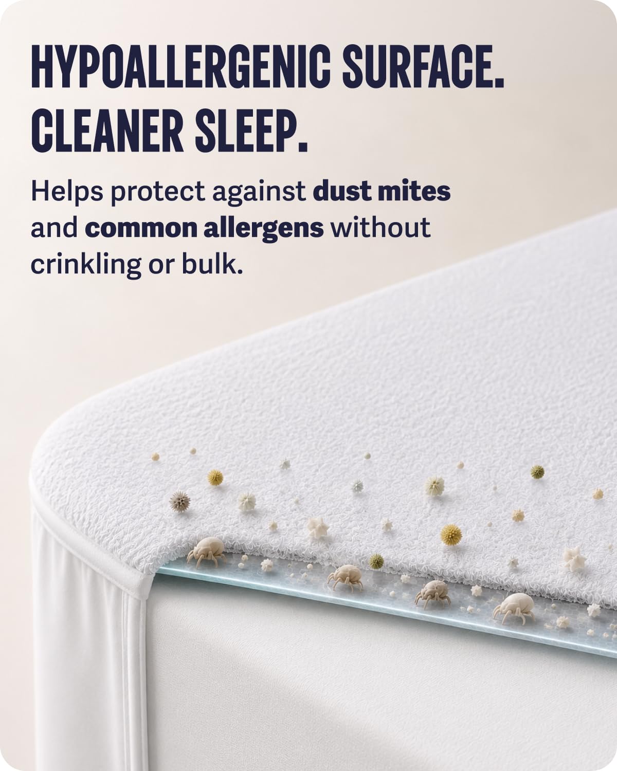 SafeRest Waterproof Queen Size Mattress Protector
