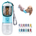 Cibaabo Dog Water Bottle Portable with Food Container & Filter for Travel