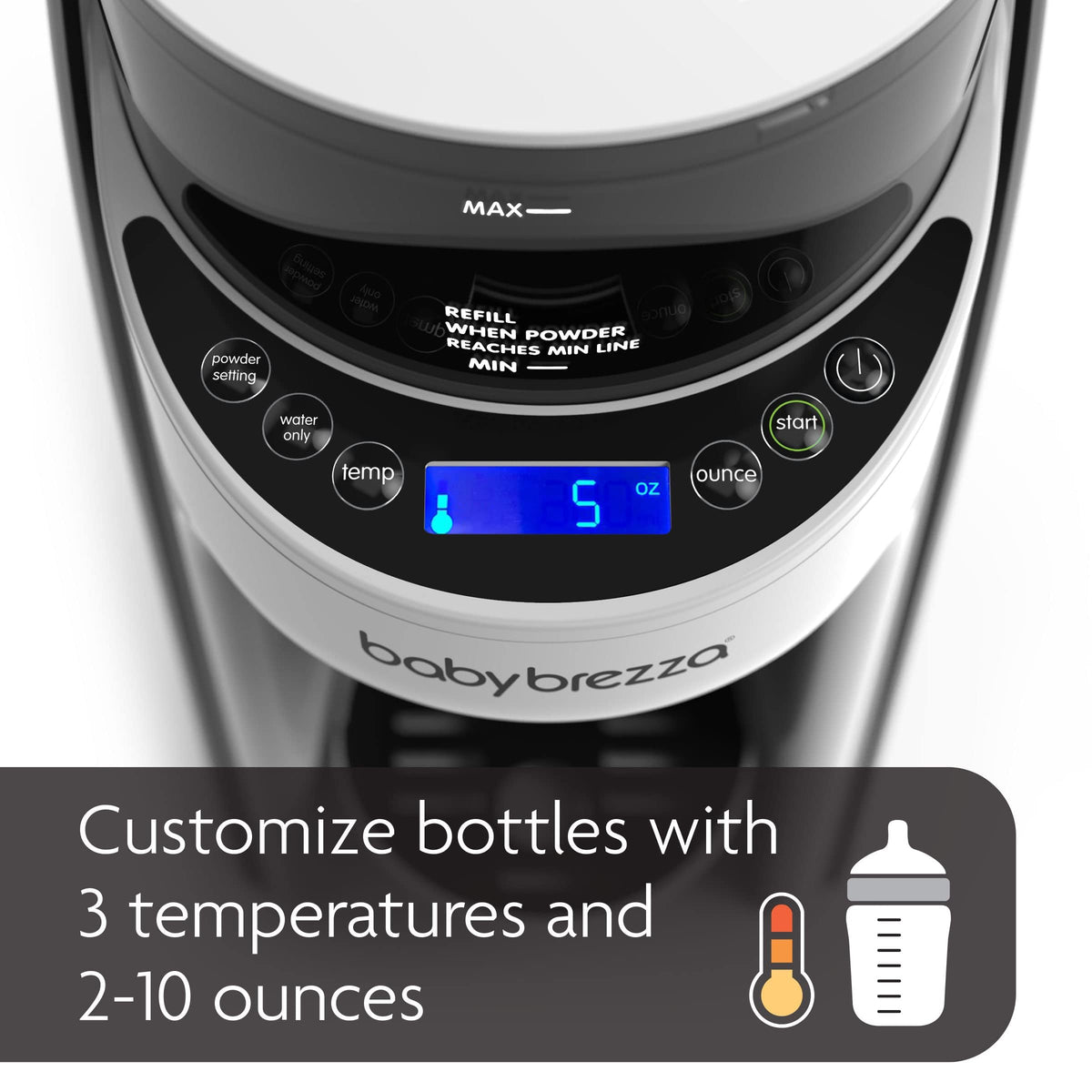 Baby Brezza Formula Pro Advanced Formula Dispenser + Bottle Maker Machine