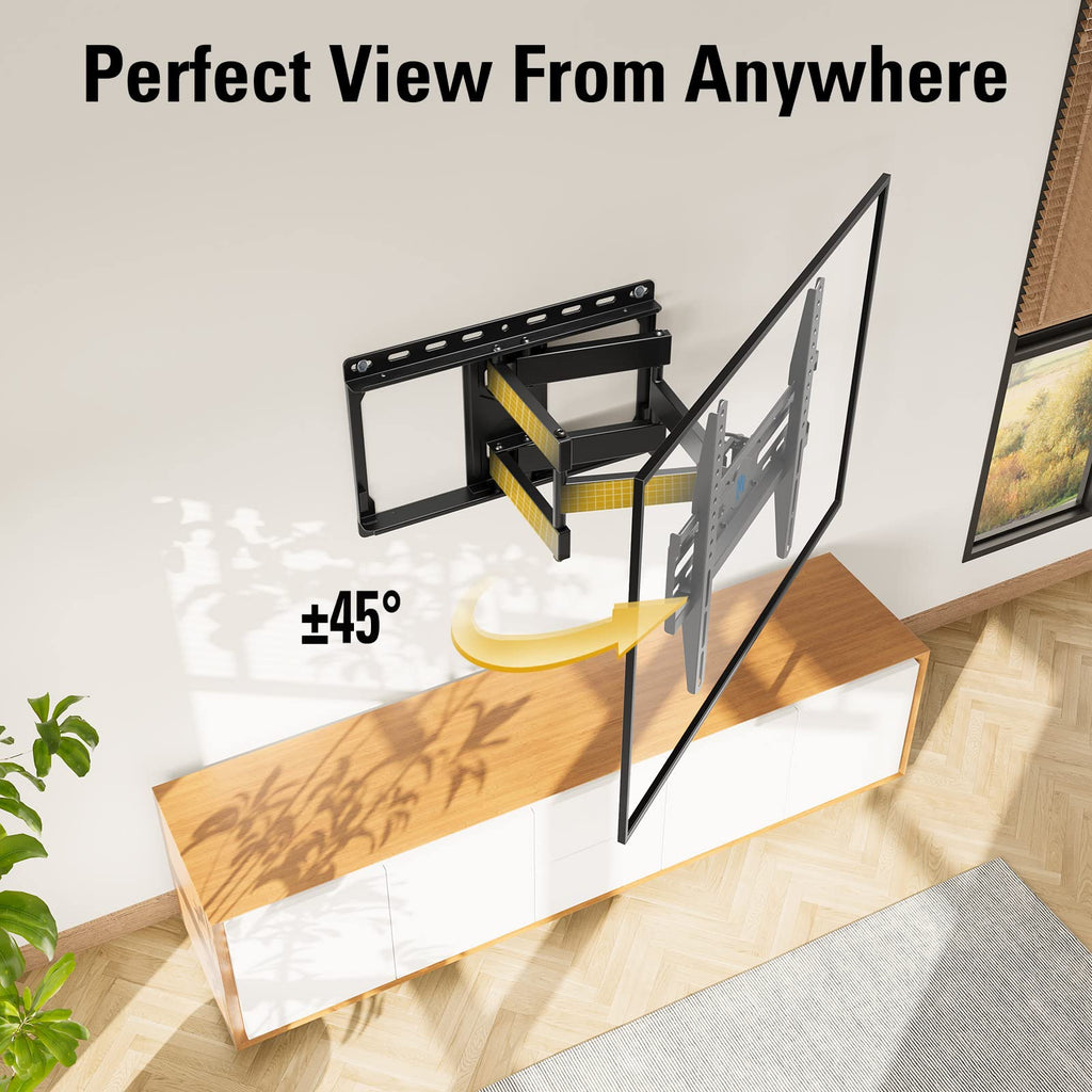 Mounting Dream Full Motion TV Wall Mount for 32-70 Inch TVs up to 110lbs
