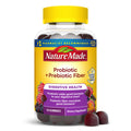 Nature Made Probiotic + Prebiotic Fiber Gummies, 50 Gummies