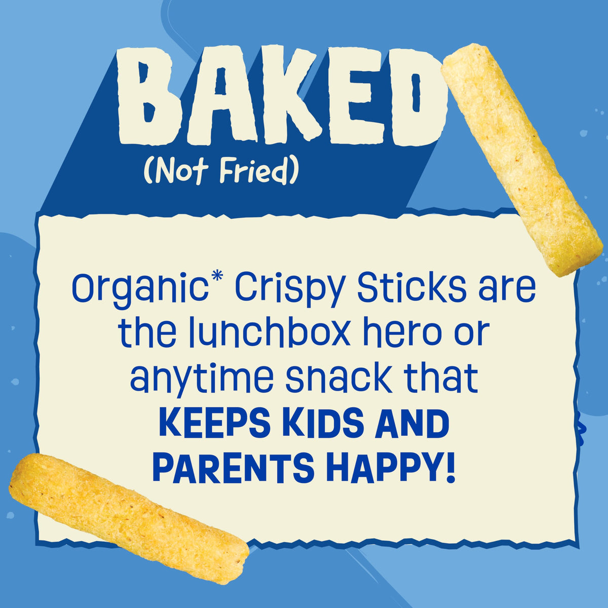 Earth's Best Crispy Sticks Cheesy Mac Multipack, 1.97 Oz (Pack of 4)