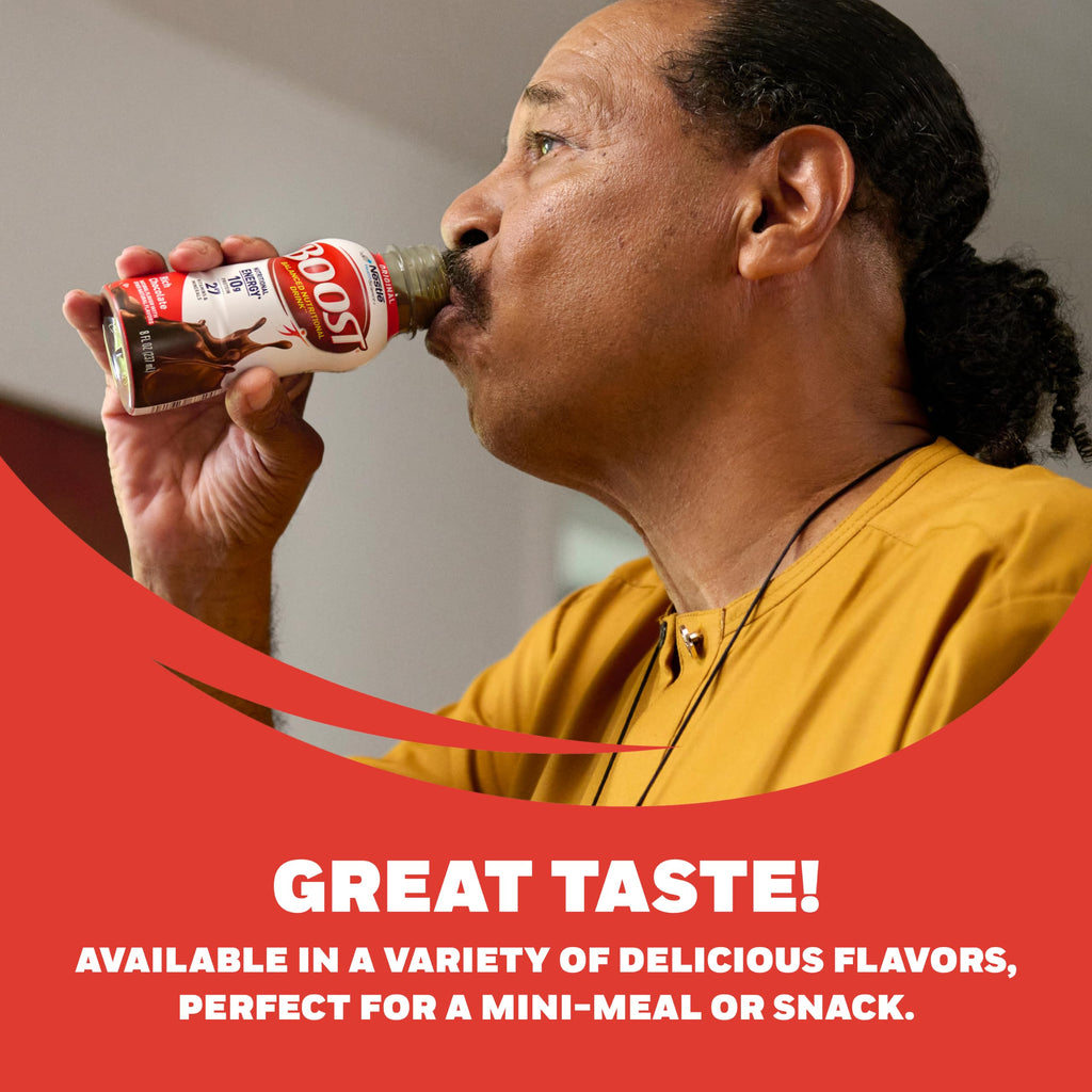 BOOST Original Nutritional Shake, Ready to Drink, Very Vanilla, 24 Pack