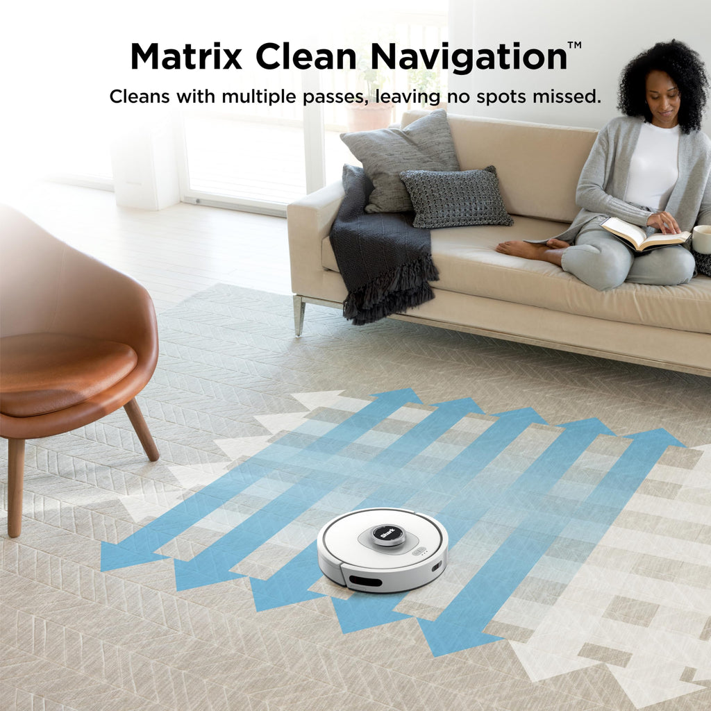 Shark AV2511AE AI Ultra Robot Vacuum, Black/Silver, Carpet and Hard Floor