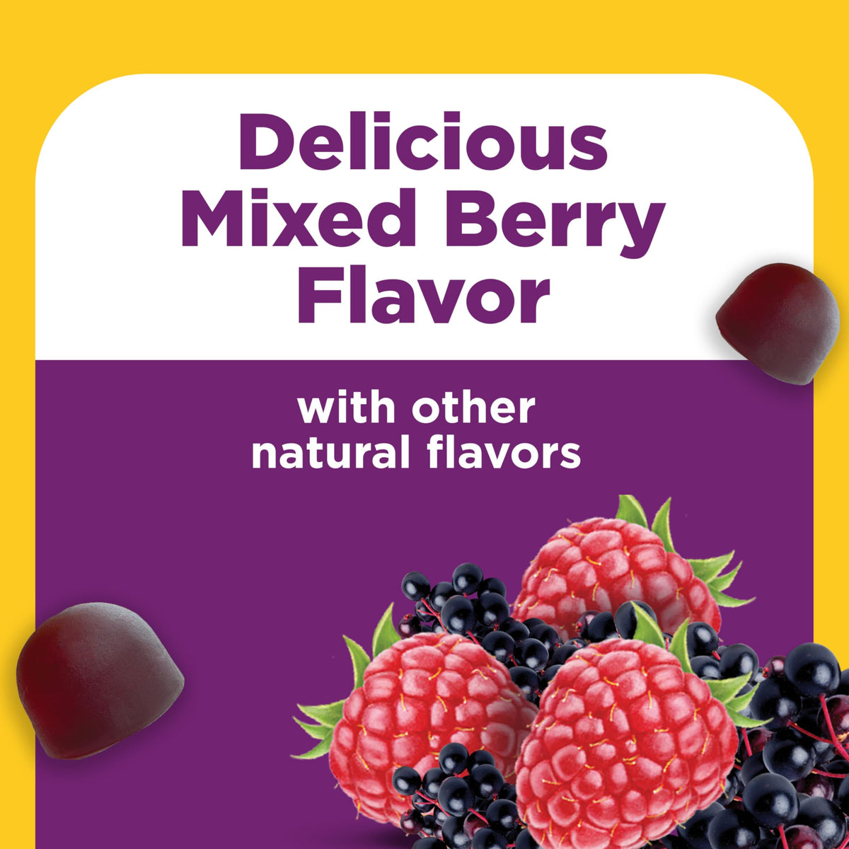 Nature Made Probiotic + Prebiotic Fiber Gummies, 50 Gummies