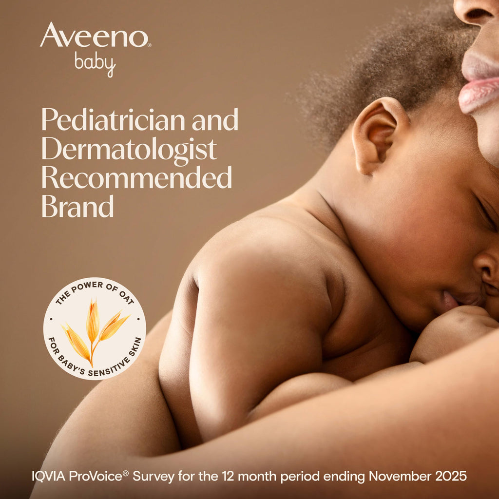 Aveeno Baby Daily Moisture Body Wash & Shampoo with Oat Extract, 33 fl. oz