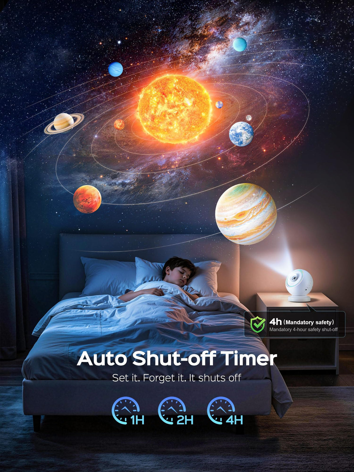 Star Galaxy Projector Night Light,29 Soothing Sounds Machine,16 HD Disc Planetarium Ocean Room Ceiling Projector Led Lights for Bedroom,Remote Timer Mood Sensory Light for Kids,Gifts for Boys & Girls
