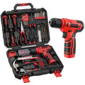 157-Piece Tool Set, 8V Cordless Drill Set, Hand Tool Kit for Men and Women