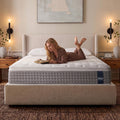 King Size Mattress, 14 Inch Hybrid Matress with Memory Foam & Individual Pocket Springs, King Mattress in a Box, Pressure Relief, Edge Support, Motion Isolation