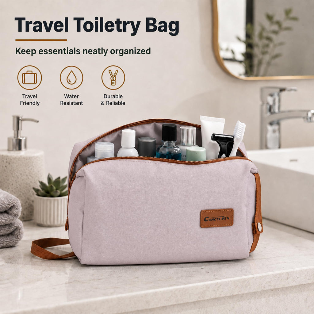 CONCEPTEN Expandable Luggage Sets 5 Piece Suitcases with Spinner Wheels