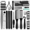 36 in 1 Professional Pedicure Kit, Foot File, Foot Rasp and Callus Remover