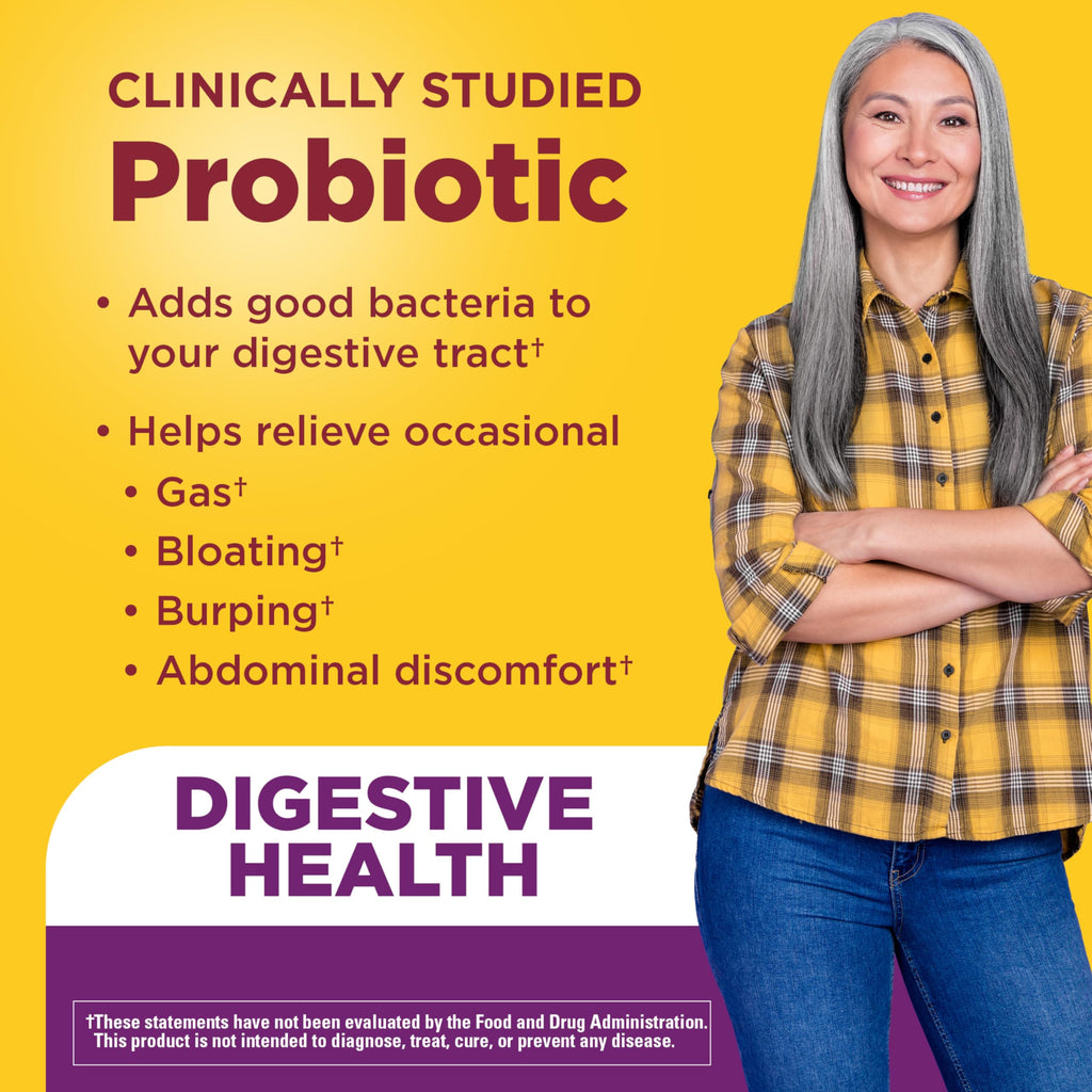 Nature Made Probiotic + Prebiotic Fiber Gummies, 50 Gummies