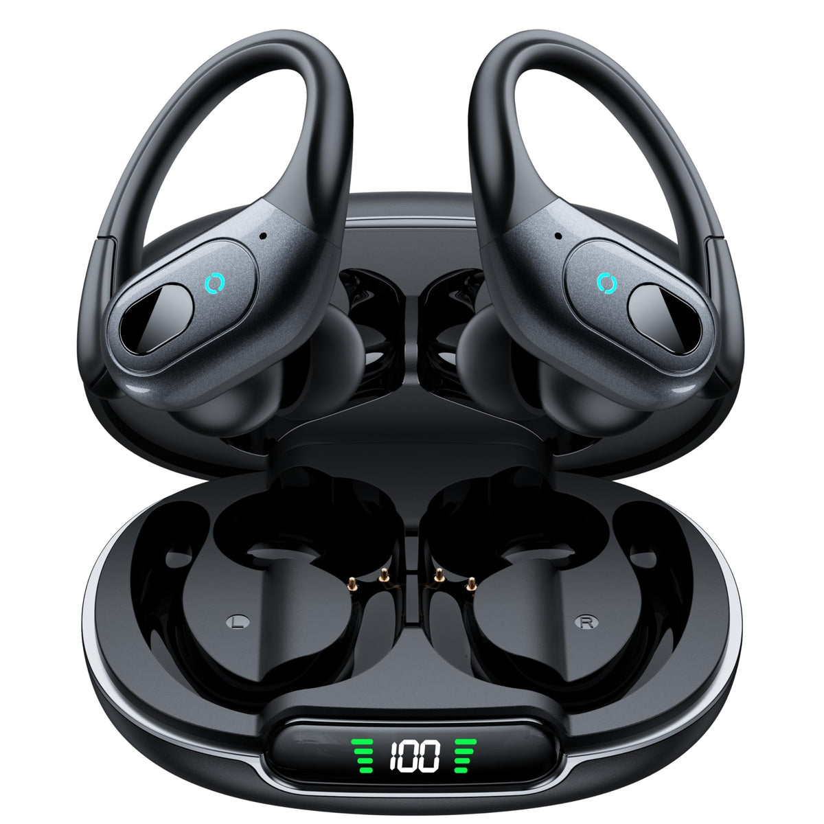 occiam Active Noise Cancelling Earbuds Wireless Bluetooth Headphones