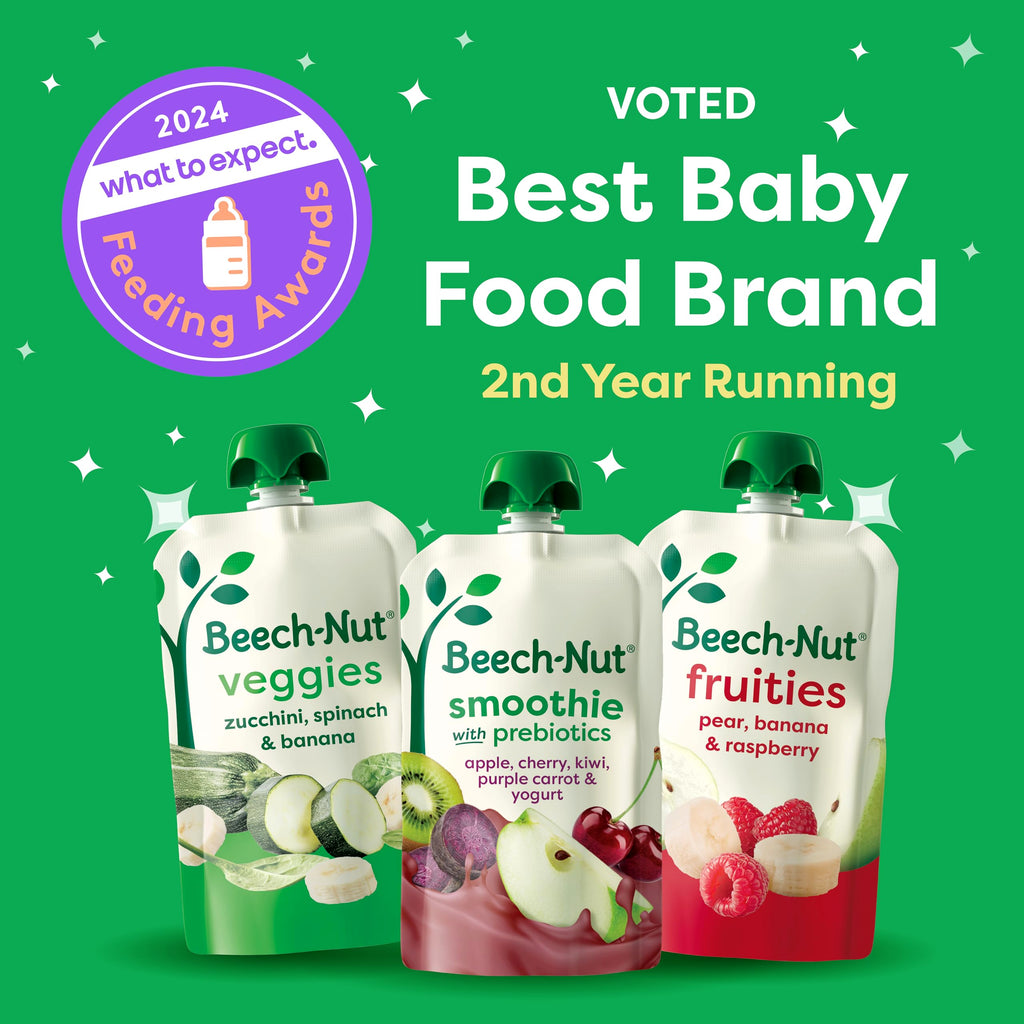 Beech-Nut Toddler Breakfast Food Pouches Variety Pack, 18 Pouches